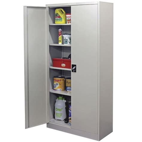 steel 2 door storage cabinet|stratco 2 door metal cabinet.